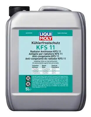 Антифриз синий kuhlerfrostschutz kfs 11 5л LIQUI MOLY, 21150